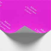 クリスマスパーソナライズされた紙 ラッピングペーパー (角)