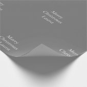 クリスマスパーソナライズされた紙 ラッピングペーパー (角)