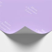 クリスマスパーソナライズされた紙 ラッピングペーパー (角)