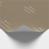 クリスマスパーソナライズされた紙 ラッピングペーパー (角)