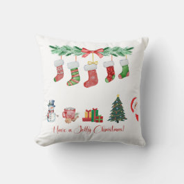 クリスマスパーソナライズされた装飾用クッション クッション