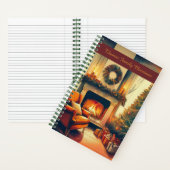 クリスマスパーソナライズされた誌 ノートブック (内側)