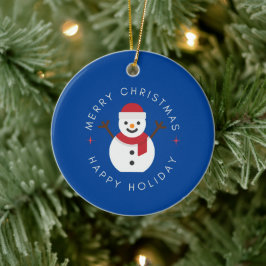 クリスマスパーソナライズされた飾りカスタムクリスマスo セラミックオーナメント