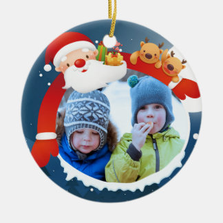 クリスマスパーソナライズされた飾り セラミックオーナメント