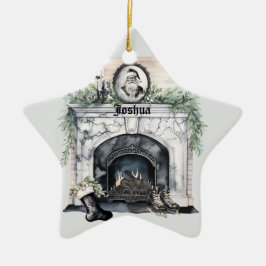 クリスマスパーソナライズされた飾り セラミックオーナメント