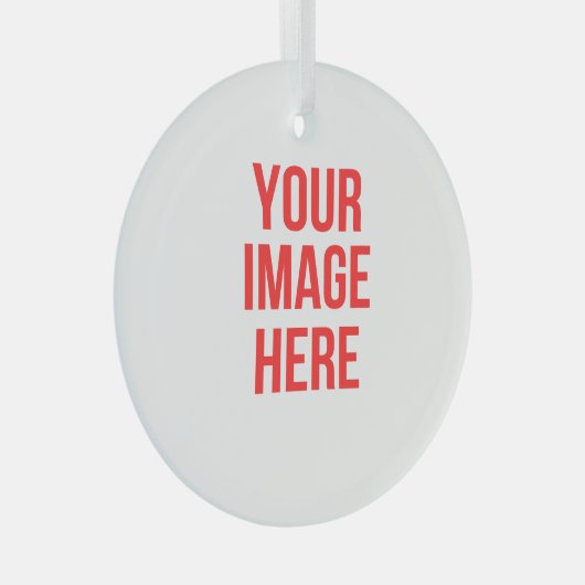 クリスマスパーソナライズされた ガラスオーナメント (正面右)