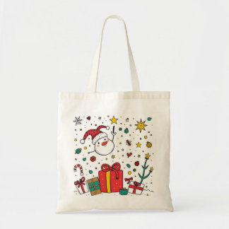 クリスマスパーソナライズされた トートバッグ