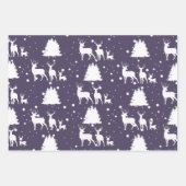 クリスマスパーソナライズされた ラッピングペーパーシート (正面3)