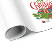 クリスマスパーソナライズされた ラッピングペーパー (ロールコーナー)