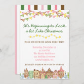 クリスマスパーティのようになってきた 招待状 (正面/裏面)