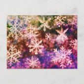 クリスマスパーティの招待状の休日はがき シーズンポストカード (裏面)