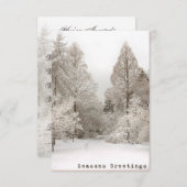 クリスマスパーティの招待状カスタムホリデーカード 招待状 (正面/裏面)