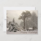 クリスマスパーティの招待状カスタムホリデーカード 招待状 (正面)