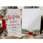 クリスマスパーティの招待状クリスマスパーティー招待状 招待状