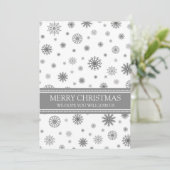 クリスマスパーティの招待状グレースノー 招待状 (スタンド正面)