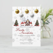 クリスマスパーティの招待状ポサダナビデーニャ 招待状 (スタンド正面)