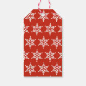 クリスマスパーティの招待状企業のビジネスロゴ ギフトタグ (裏面)