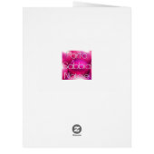 クリスマスパーティの招待状 (裏面)