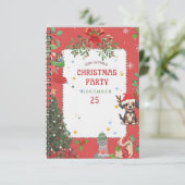 クリスマスパーティの招待状 (スタンド正面)