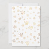 クリスマスパーティの招待状 |かわいいペンギン 招待状 (裏面)