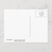 クリスマスパーティの招待状 インビテーションポストカード (裏面)