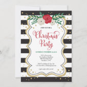 クリスマスパーティの招待状、クリスマスパーティー招待状 招待状 (正面)