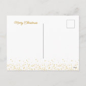 クリスマスパーティの招待状、クリスマス招待状はがき シーズンポストカード (裏面)