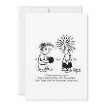 クリスマスパーティの招待状 – サンタと子供