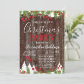 クリスマスパーティの招待状、フローラ 招待状 (スタンド正面)