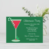 クリスマスパーティの招待状 招待状 (スタンド正面)