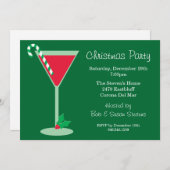 クリスマスパーティの招待状 招待状 (正面/裏面)