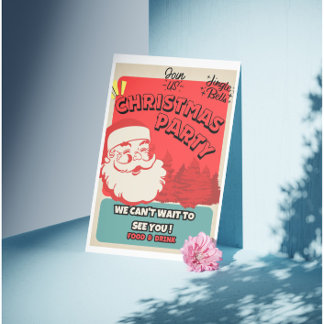 クリスマスパーティの招待状 招待状