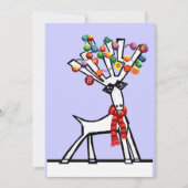 クリスマスパーティの招待状 招待状 (正面)