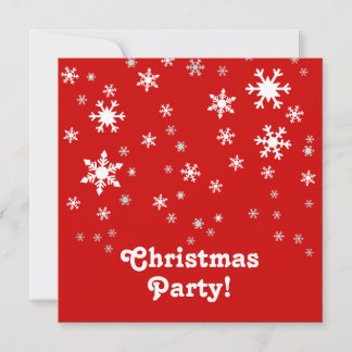 クリスマスパーティの招待状 招待状