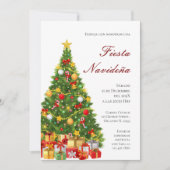 クリスマスパーティの招待状 招待状 (正面)