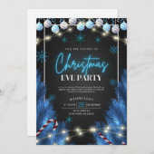 クリスマスパーティーお祝いカード シーズンカード (正面/裏面)