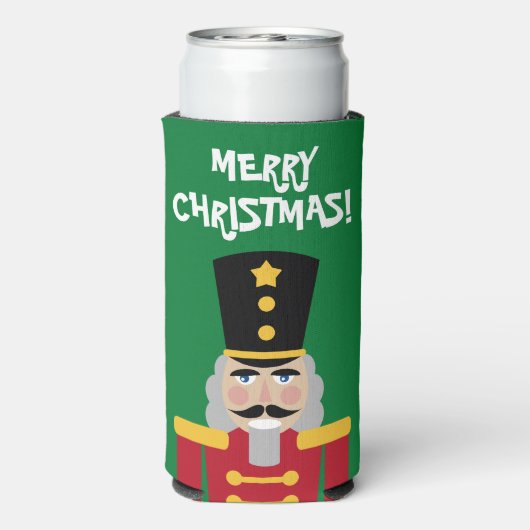 クリスマスパーティーくるみ割りカスタムスリム スリム缶クーラー (Seltzer裏面)