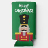 クリスマスパーティーくるみ割りカスタムスリム スリム缶クーラー (裏面)