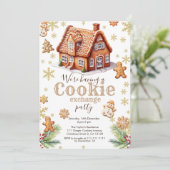 クリスマスパーティーのお誘い 招待状 (スタンド正面)