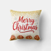 クリスマスパーティーのきらめき クッション (裏面)