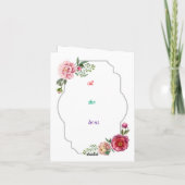 クリスマスパーティーのご招待 カード (裏面)