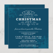 クリスマスパーティーのご招待 :: クリスマスの喜びをあなたに４ 招待状 (正面/裏面)