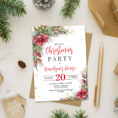 クリスマスパーティーのご招待 シーズンカード