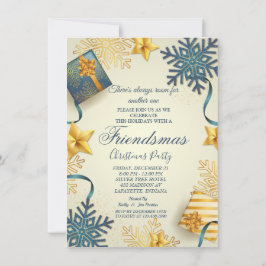 クリスマスパーティーのご招待（フレンズマス） 招待状