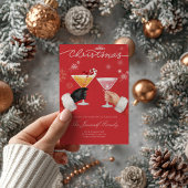 クリスマスパーティーのご招待 招待状