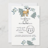 クリスマスパーティーのカートゥーンハンター 招待状 (正面)