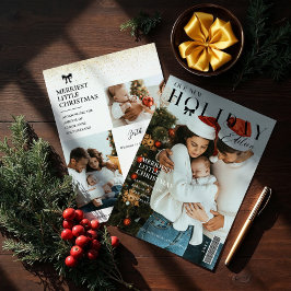 クリスマスパーティーの写真雑誌の表紙 シーズンカード