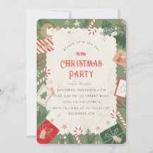 クリスマスパーティーの招待状を作ろう