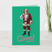 クリスマスパーティーの招待状2 案内状 (正面)