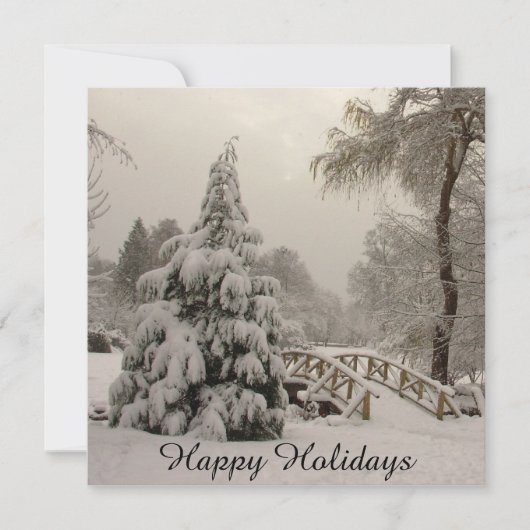 クリスマスパーティーの招待状 カスタム ホリデーカード 招待状 (正面)